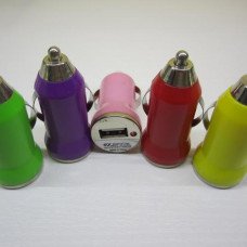 Автомобільне зарядне BY-001 12-24V 1USB 5V 1A короткий штекер