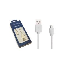 Кабель Usb - Micro USB Konfulon 2 метри білий (S-02)
