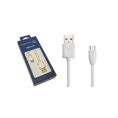 Кабель Usb - Micro USB Konfulon 2 метри білий (S-02)
