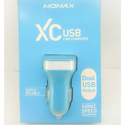 Автомобільне зарядне Momax 2 USB XC-2