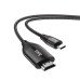 Адаптер перехідник Hoco UA16 4K Type-C to HDMI 2m темно-сірий