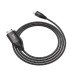 Адаптер перехідник Hoco UA16 4K Type-C to HDMI 2m темно-сірий
