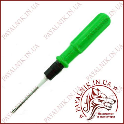 Викрутка двостороння PH2+SL6mm 190mm. JIAXIAO