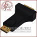 Перехідник штекер Display Port – гніздо DVI, корпус пластик.