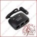 Автомобільний розгалужувач прикурювача IN-CAR №1511 12-24V 120W 3 гнізда + 2 USB
