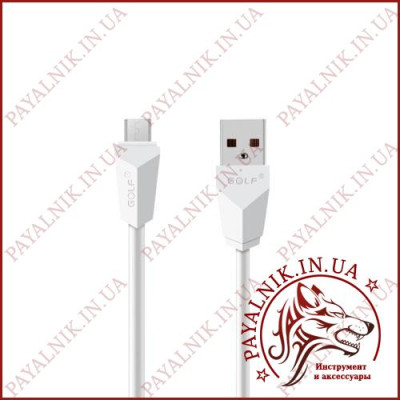 Кабель Micro usb GOLF GC-27M Diamont wire series 1m