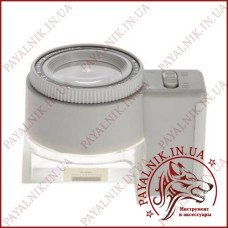 Лупа кишенькова з підсвічуванням MG13100-2 23mm. (8X) Лупа кишенькова з підсвічуванням MG13100-2 23mm. (8X)