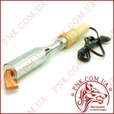 Паяльник 300W HandsKit, кутове мідне жало, дерев'яна ручка