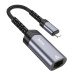 Адаптер перехідник Hoco UA26 100 Mbps Lightning to RJ45