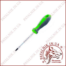 Викрутка LEMANSO PH0*75 сіро-зелена