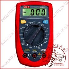 Мультиметр універсальний UNI-T UT-33D (MAE in EC) (MIE0045) оригінал
