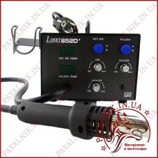 Паяльна станція LUKEY 852D+ компресорна (фен + паяльник) (1099)