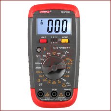 Мультиметр цифровий з термопарою Digital UA-33C, вольтметр, амперметр