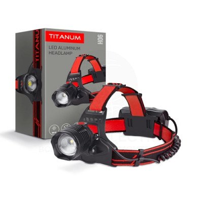 Ліхтарик налобний Titanum TLF-H06 800Lm 6500K