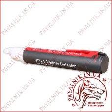 Детектор наявності напруги UNI-T UT-12A безконтактний (90-1000VAC) (CAT IV 1000V) Детектор наявності напруги UNI-T UT-12A безконтактний (90-1000VAC) (CAT IV 1000V)
