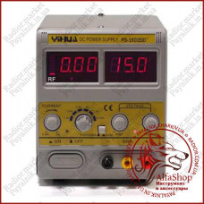 Лабораторний блок живлення YIHUA 1502DD, 15B, 2A (12-1403)