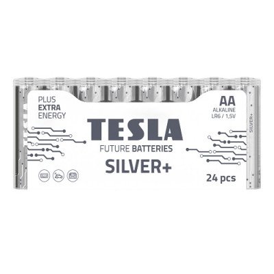 Батарейка Tesla Silver AA LR6 1.5V alkaline 1 штука