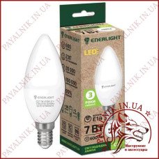 Лампа світлодіодна ENERLIGHT C37 7W 4100K E14