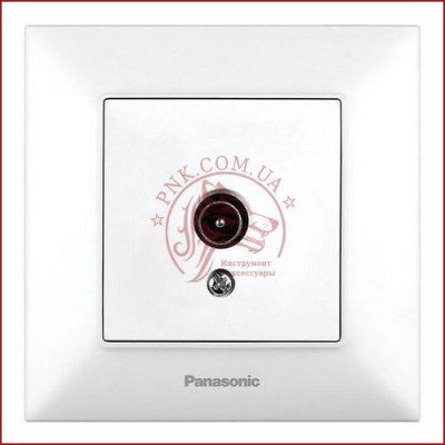Розетка TV біла Panasonic arkedia slim (WNTC0454-2WH) (480200232)