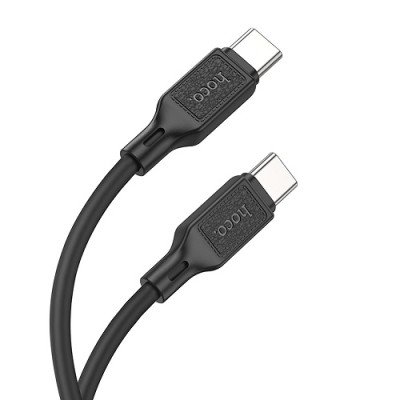 Кабель Hoco X90 Type-C to Type-C PD 60W 1m black
