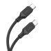 Кабель Hoco X90 Type-C to Type-C PD 60W 1m black