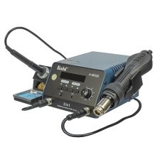 Паяльна станція Kaisi K8512D, фен, паяльник T12, (в комплекті 3 жала)