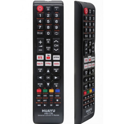 Пульт універсальний для телевізорів HUAYU URC1728 ERGO, KIVI, SATURN, HISENSE, SUPRA