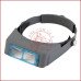 Бінокулярна лупа MG81007-B, скляні лінзи, зручне кріплення Бінокулярна лупа MG81007-B, скляні лінзи, зручне кріплення
