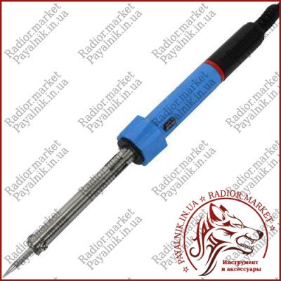 Паяльник 603 40w220v індикатор, блакитна рукоятка