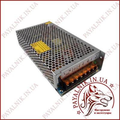 Блок живлення Venom 12v 16a 200w IP20 Металевий перфорований (VST-200-12) (199*98*43)