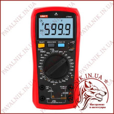 Мультиметр універсальний UNI-T UT-890C, цифровий тестер з температурою, автовідключенням, True RMS
