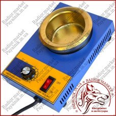 Паяльна ванна (лудилка) DZ-70505, діам.-80мм, 250W, 200-480°C, 220V