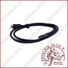 Шнур шт.USB тип C - шт.USB тип C, v.3.0, 1м., чорний