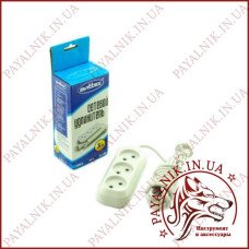 Подовжувач мережі SVITTEX SV-008-3 3м, 3 розетки, 2.2кВт