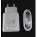 Мережевий зарядний набір Samsung блок Fast USB 5.2v 2a 9v 1.67a + кабель (оригінал)