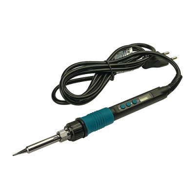 Паяльник WEP 928D-V 60W, жало 900M, термоелемент Hakko, цифрова індикація, вимикач, рег. t 200-500