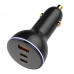 Автомобільне зарядне LDNIO Turbo Quick Charge C102 160W 1 USB, 2 Type C PD