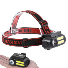 Ліхтарик налобний X-Balog від акумулятора Li-on 18650 BL-611 заряджання від Micro USB
