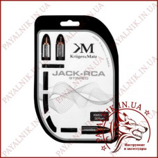 Кабель штек. jack 3.5 - 2RCA stereo 3.0m Kruger&Matz