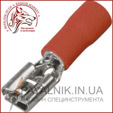 Конектор Takel плоский з ізоляцією "мама" FDD 1-250 (0,5-1,5/6,3-0,8) (1шт)