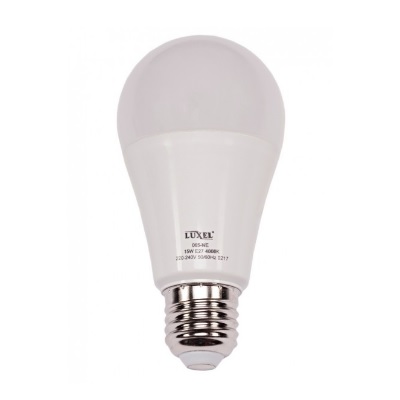Світлодіодна лампочка LUXEL 15W LED 4000K E27 (LED-065-NE)