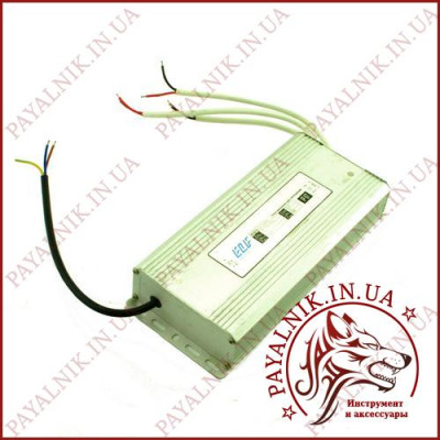 Блок живлення ELF для світлодіодів 12v 25A 300W IP67 герметичний