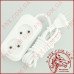 Подовжувач мережі SVITTEX SV-009-2 2м, 2 розетки, 2.2кВт