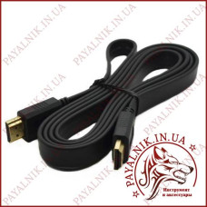 Кабель HDMI 1.5м v1.4 плоский