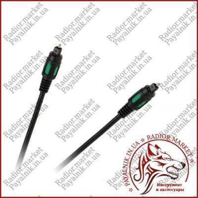 Кабель оптичний звуковий 1.0м Cabletech Ecoline optical cable Польща (KPO3910-1)