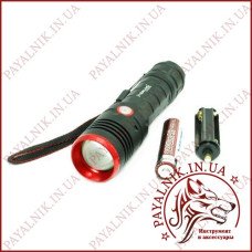 Ліхтарик ручний X-Balog від акумулятора Li-on 18650 A02-P50 заряджання від Micro USB Ліхтарик ручний X-Balog від акумулятора Li-on 18650 A02-P50 заряджання від Micro USB