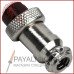 Роз'єм MIC 322, (гніздо), монтажний, 2pin, діаметр - 16мм (1-0401)