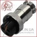 Роз'єм MIC 323, (гніздо), монтажний, 3pin, діаметр - 16мм (1-0405)