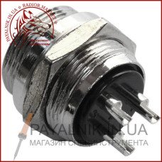 Роз'єм MIC 333, (штекер), монтажний, 3pin, діаметр - 16мм (1-0407) Роз'єм MIC 333, (штекер), монтажний, 3pin, діаметр - 16мм (1-0407)