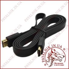 Кабель HDMI 1.5м v1.4 плоский